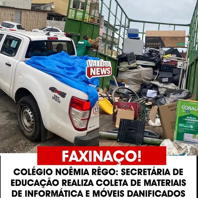 Na manhã desta quinta-feira, dia 24, o Colégio Estadual Professora Noêmia Rêgo recebeu o novo dir…