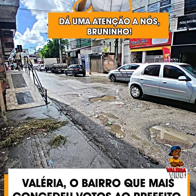 Prefeito Bruno Reis, até quando vamos esperar? As ruas da Boca da Mata estão um caos, cheias de b…