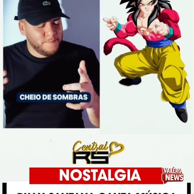 O cantor Ruan Santana trouxe nostalgia ao cantar o tema de Dragon Ball, uma das músicas mais marc…