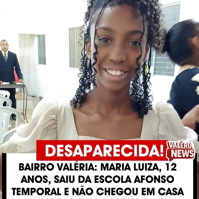 A família de Maria Luiza Alves de Jesus, de 12 anos, está em busca de informações sobre o paradei…