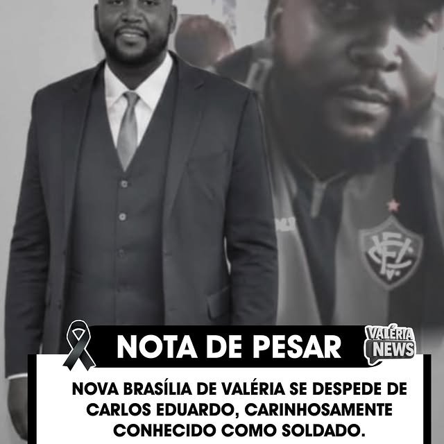 É com profundo pesar que informamos o falecimento de Carlos Eduardo Silva Santana, 35 anos, carin…
