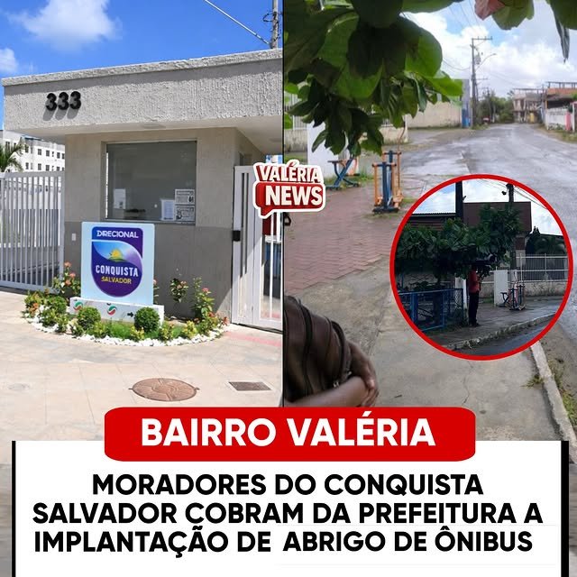 Os moradores do condomínio Conquista Salvador, empreendimento da Direcional, localizado na Rua da…