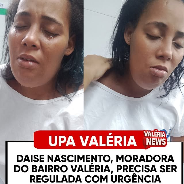 Daise Nascimento de Souza, de 30 anos, moradora do bairro Valéria, está internada na Unidade de P…