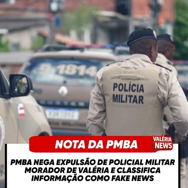 A Polícia Militar da Bahia (PMBA) divulgou nota oficial para esclarecer informações que circulam …