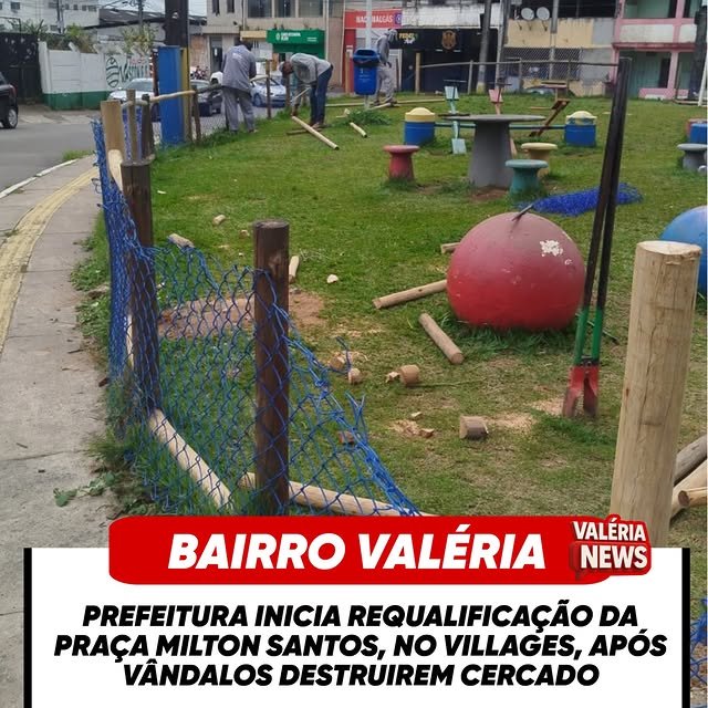 A Prefeitura de Salvador, por meio da DESAL, iniciou a requalificação da Praça Milton Santos, nos…