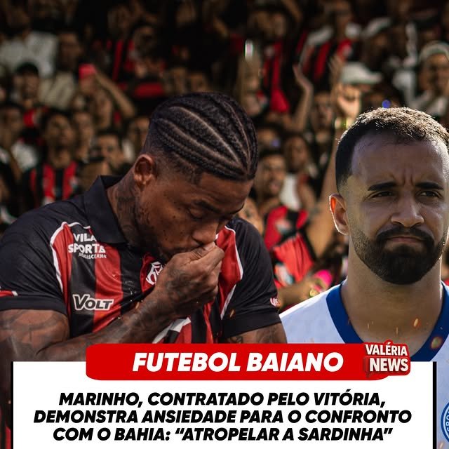 Após uma década, o atacante Marinho está de volta ao Vitória