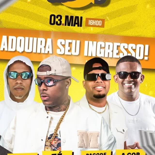 O encontro que você respeita está chegando! 🔥 Se prepare para o Encontrinho 360° no dia 03 de Maio